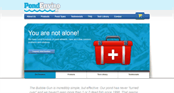 Desktop Screenshot of pondenviro.com